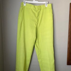 lime green dickies